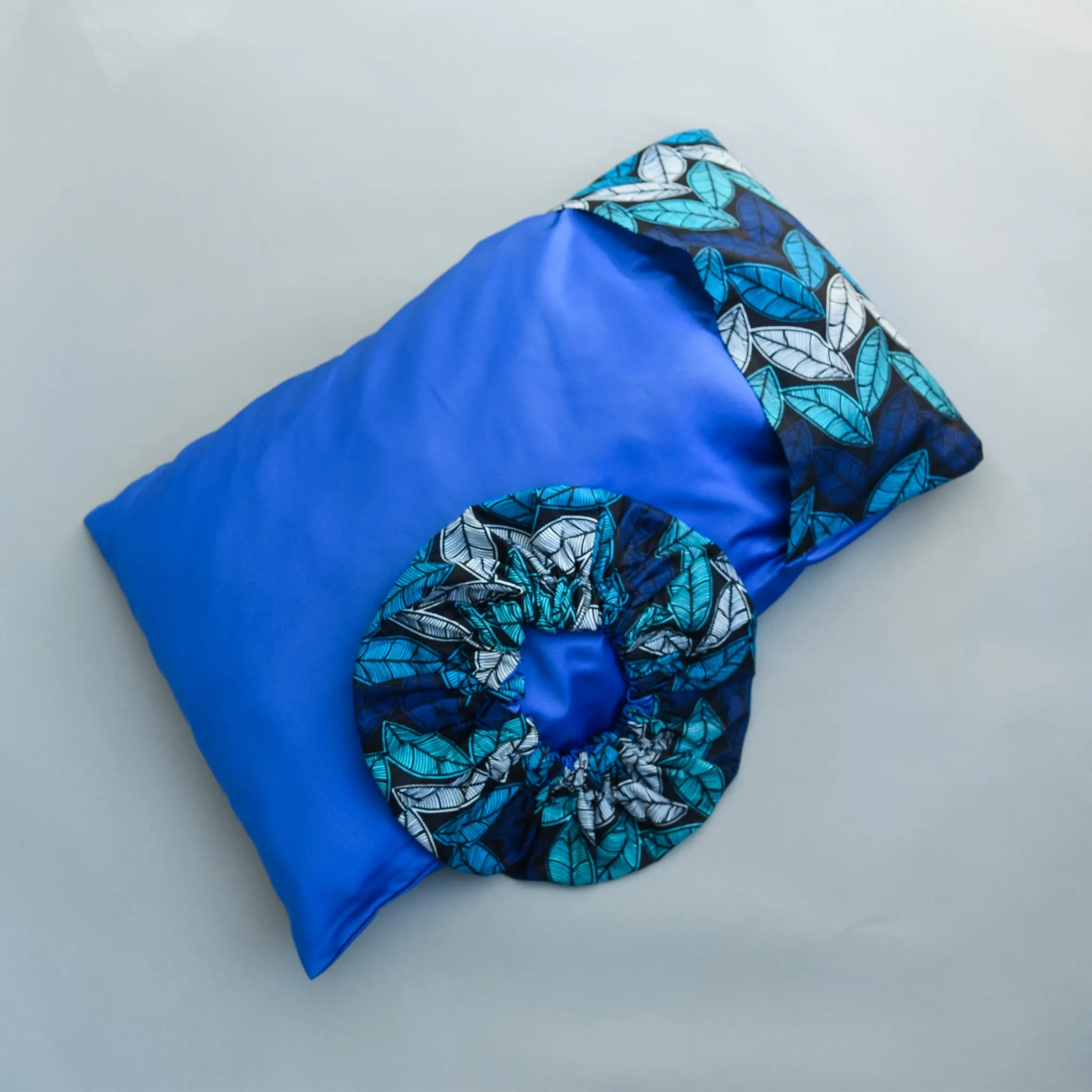 African Print Envelope Style Satin pillowcase- Precious