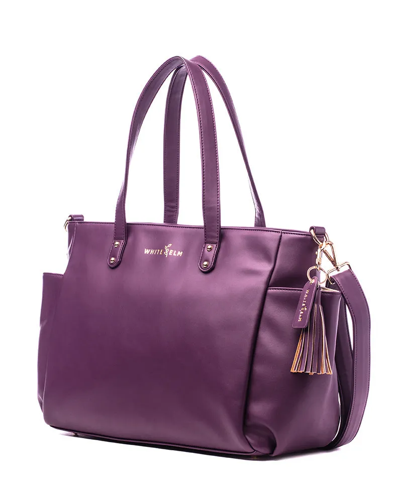 Aquila Tote Bag - Plum