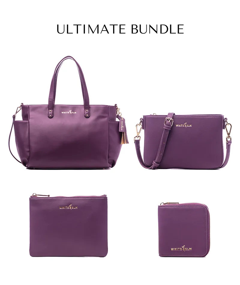 Aquila Tote Bag - Plum