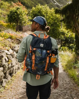 Environmentally-Friendly 26L Boondocker Backpack in Palm Camo Apricot Design Made from Recycled Materials