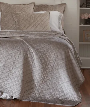 Chloe Champagne Velvet Bedding by Lili Alessandra