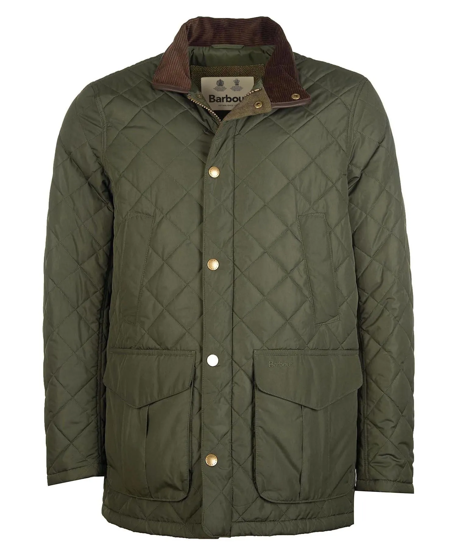 Devon Quilted Jacket - Sage