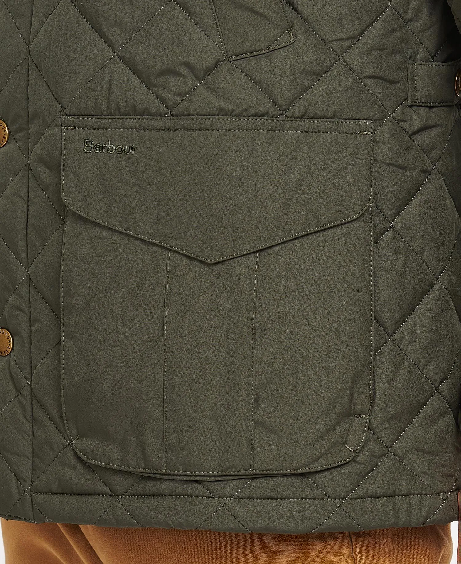 Devon Quilted Jacket - Sage