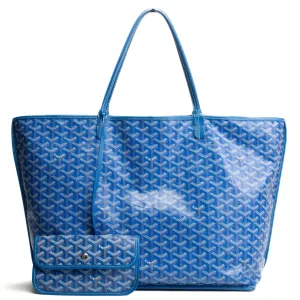 GOYARD Reversible Anjou GM w/ Pouch - Blue