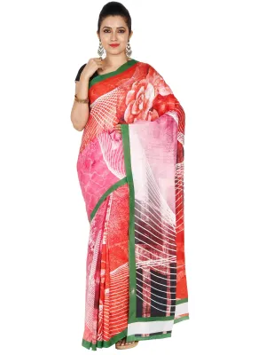 Guniaa Women Digital Printed Sarees