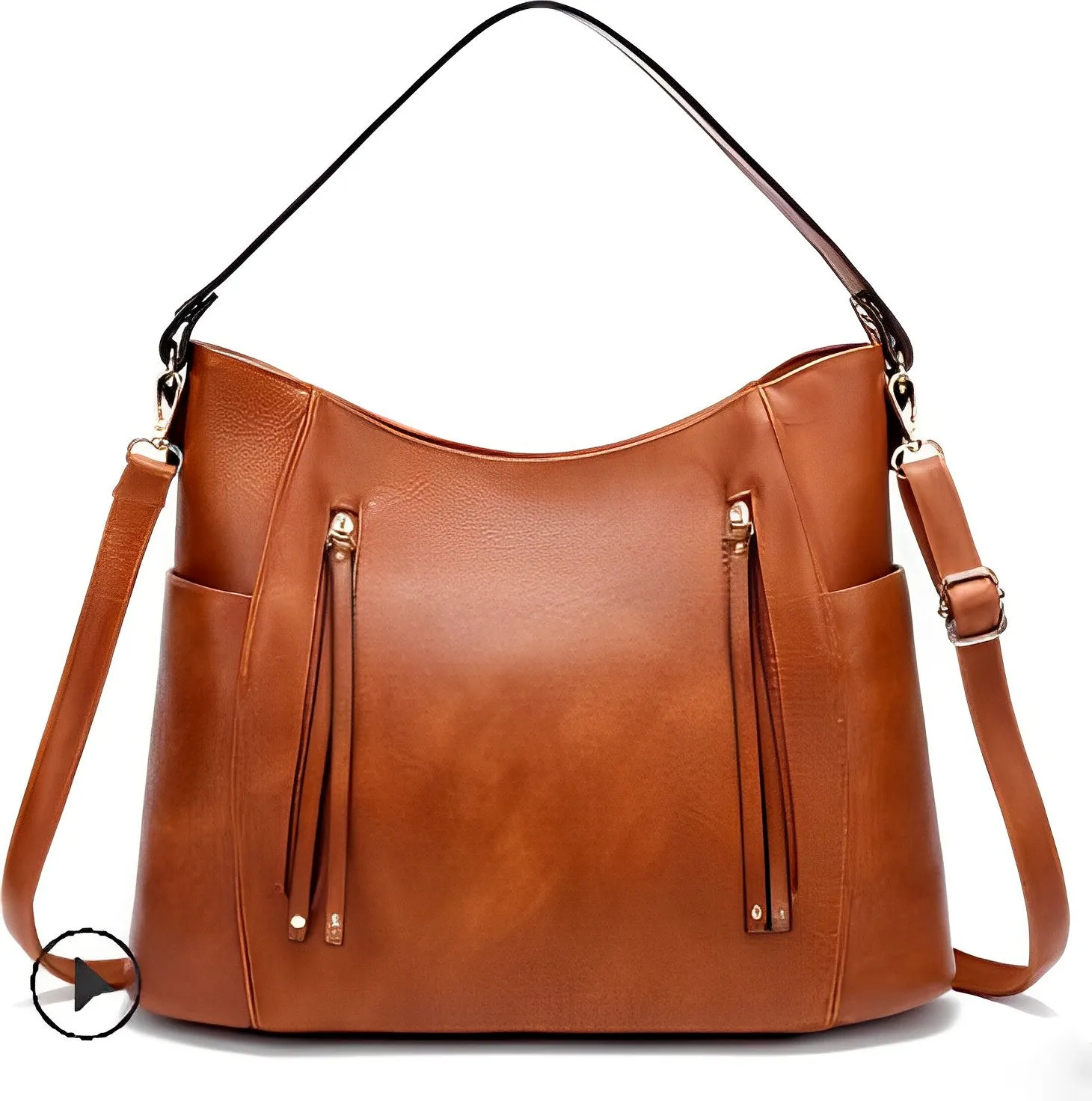 Hailey Vintage Leren Tas