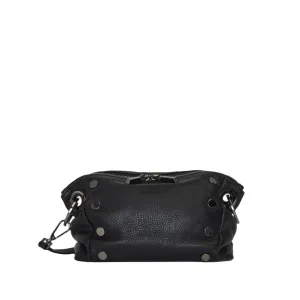 Hammitt Daniel Crossbody Clutch Small - Black/Gunmetal