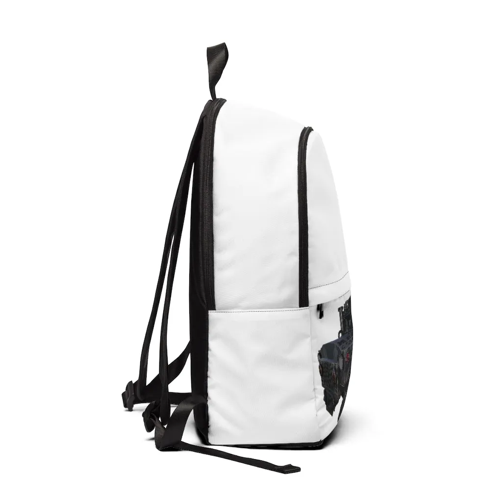 Hummer Vehicle Unisex Fabric Backpack