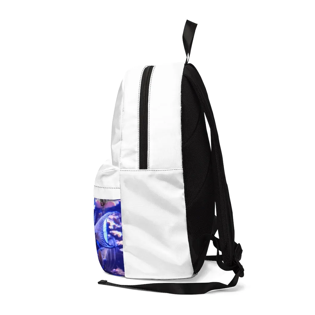 Light White Fish Unisex Classic Backpack