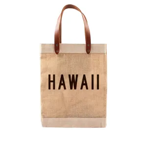 Market Tote Hawaii (Black Lettering)