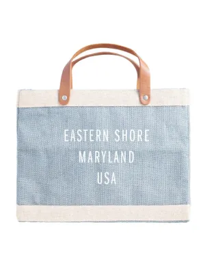 Petite Market Bag - Eastern Shore - Cool Gray