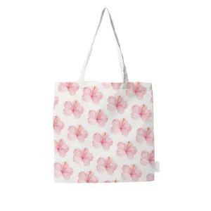 Pink Hibiscus Tote