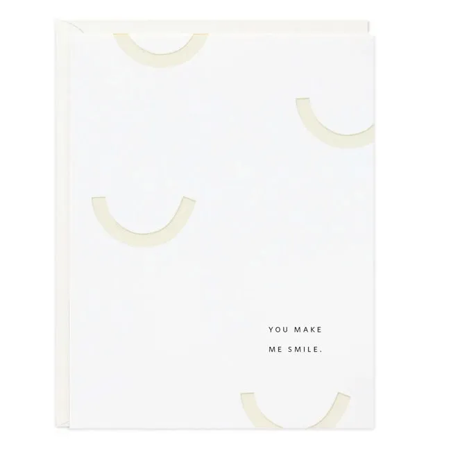 Ramona & Ruth You Make Me Smile Greeting Card