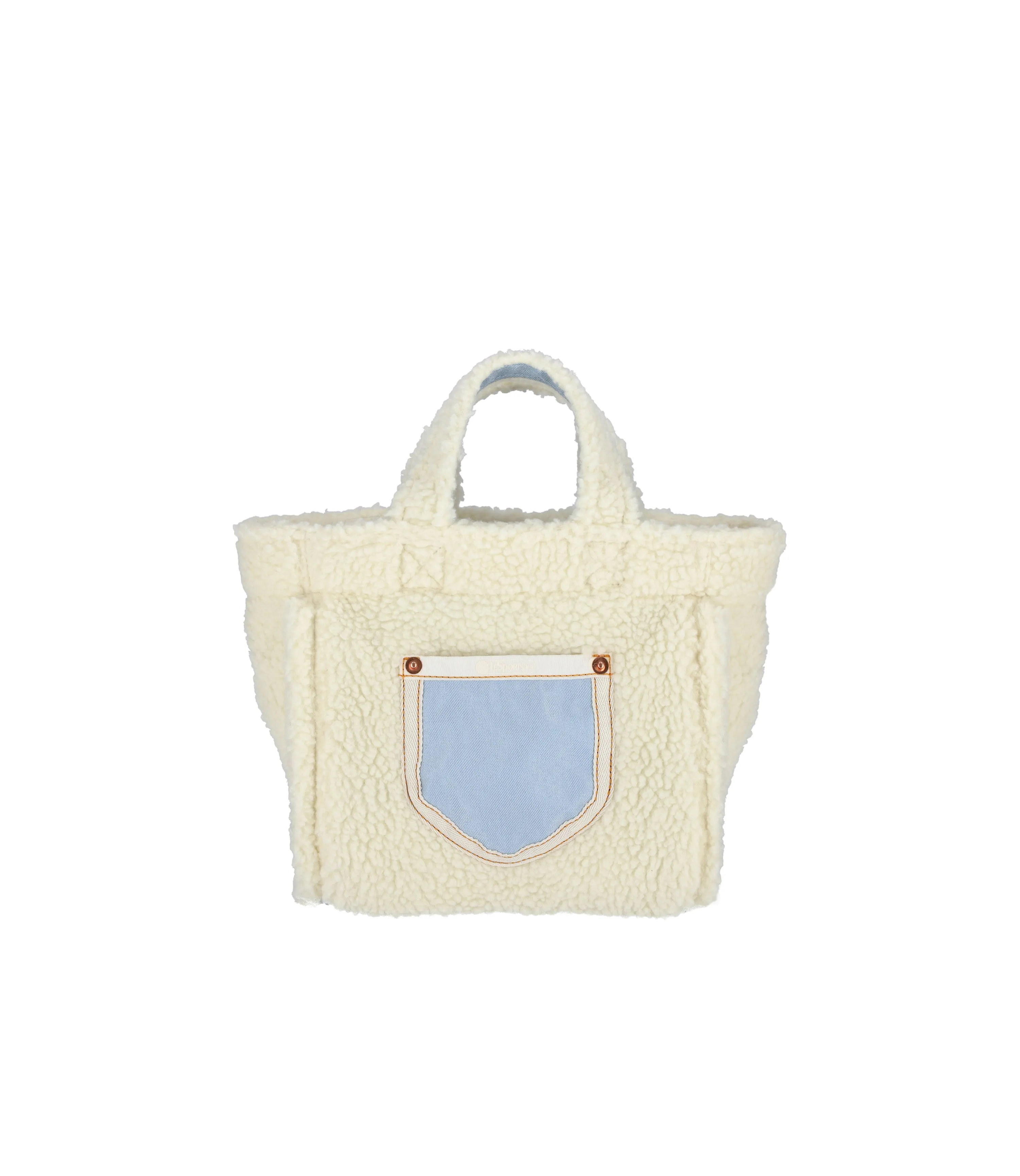 Small Two-Way Denim Tote