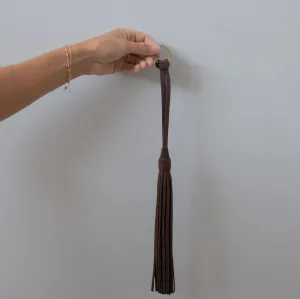 Tassle Keychain / Chocolate