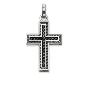 Thomas Sabo Pendant "Black Cross Pave"