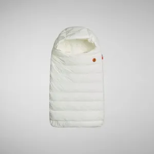 Unisex kids' baby sleeping bag May in off white