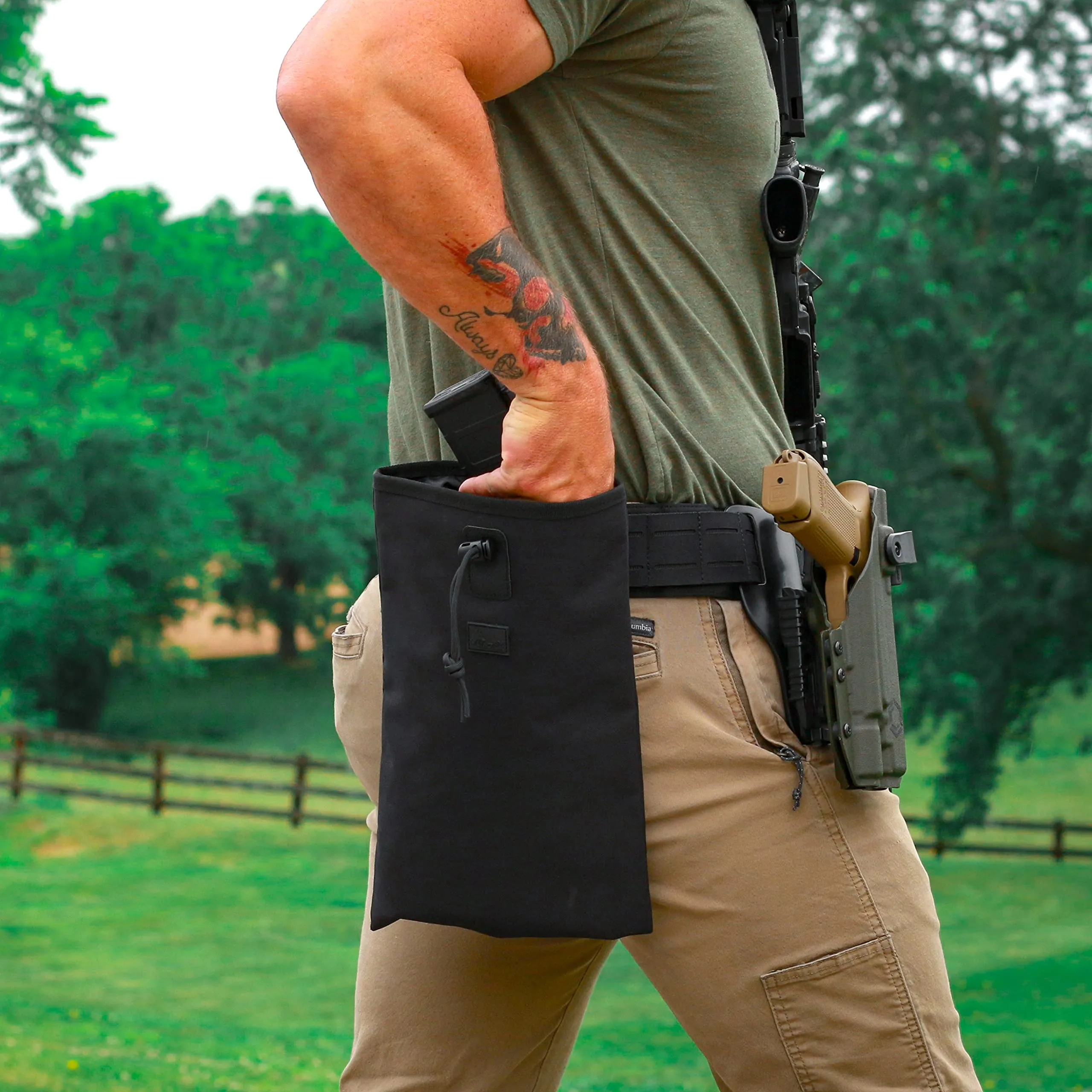 Wolf Tactical Molle Dump Pouch Large Ammo Pouch for Bullets Mags Slingshots